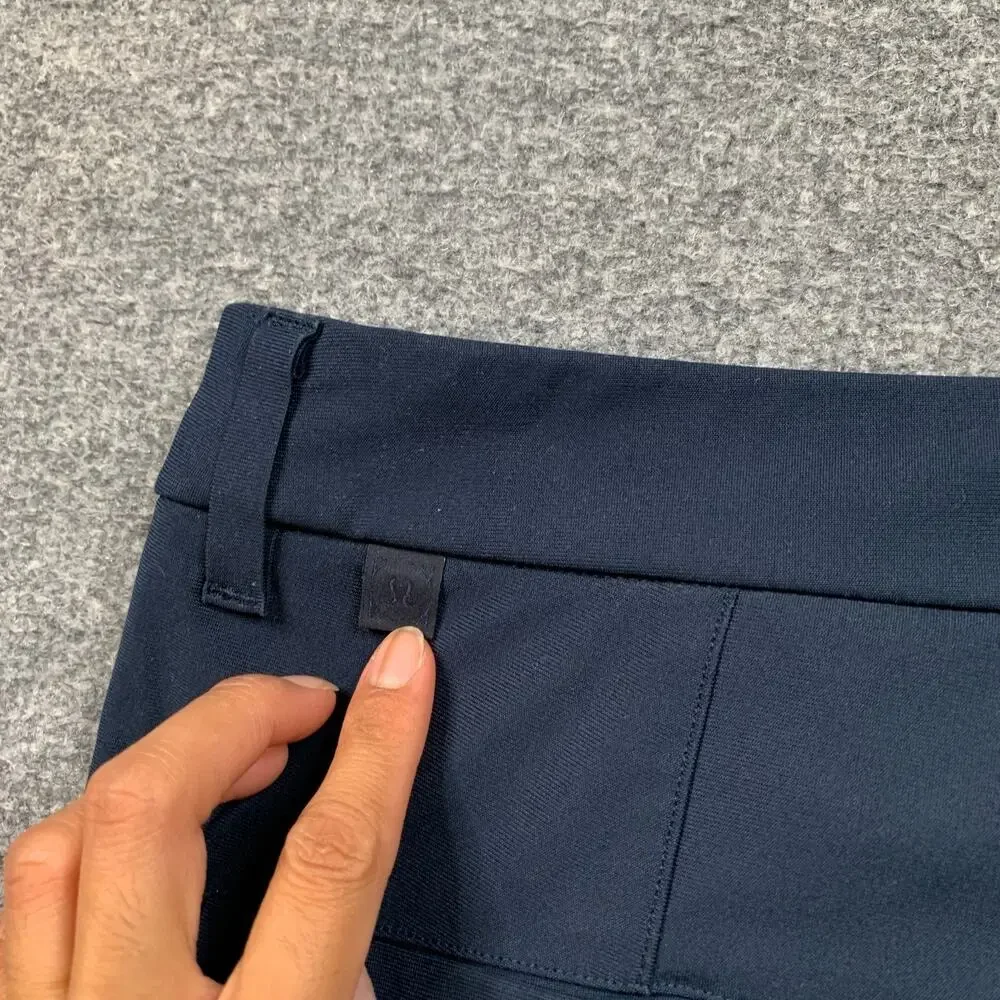 Lululemon Pants Mens 34 Navy Commission Slim Fit Warpstreme Performance Golf